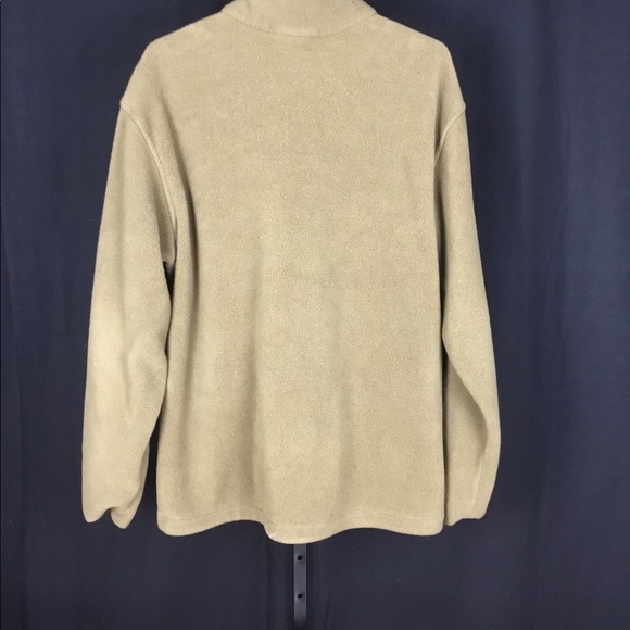 Men’s Lands End full zip fleece size XL - Picture 4 of 6